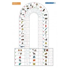 Print template for DIN A4 - Edition with article identification