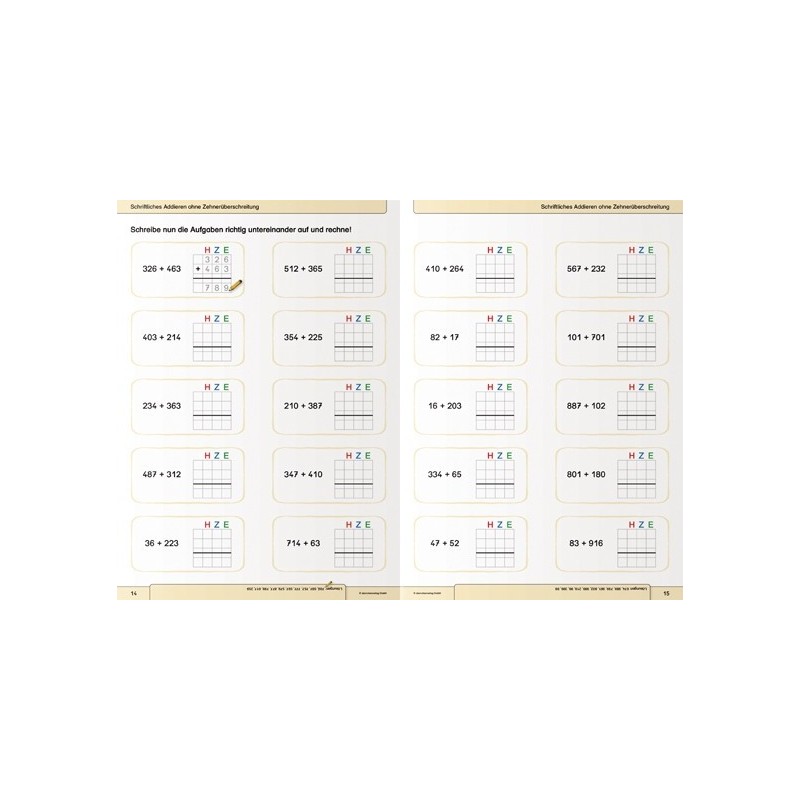 Ich kann schriftlich addieren Ich kann schriftlich addieren