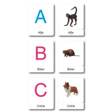 ABC Animals - Classification Cards - German