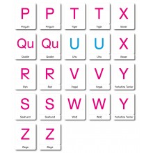 copy of Geometrische Formen - Klassifikationskarten - Englisch