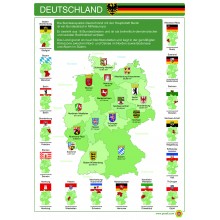 Germany - Poster 50 x 70 cm - German - green