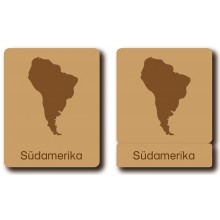 Classification cards - Animals from South America - German