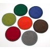 Sitzteppich rund diverse Farben Sitzteppich rund diverse Farben