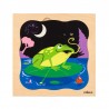 Wachstumpuzzle Frosch Wachstumpuzzle Frosch