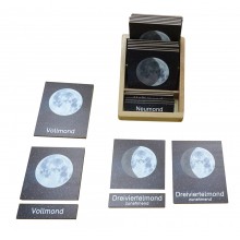 Mondphasen - Klassifikationskarten - Deutsch