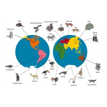 Tiere der Kontinente