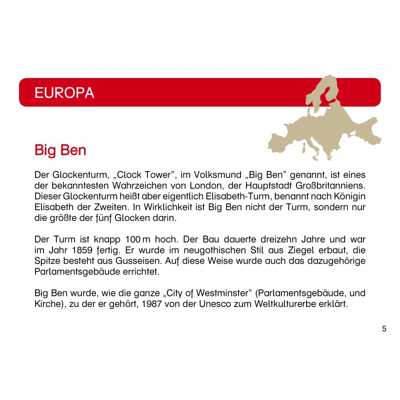 Monumente der Kontinente 1 Monumente der Kontinente 1