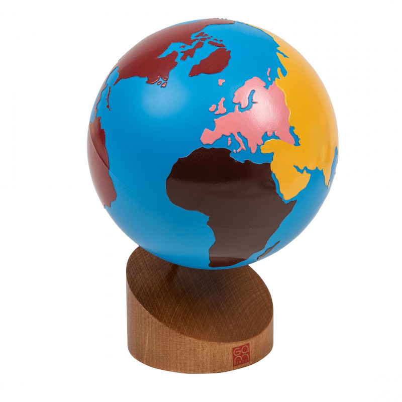 Globe Of The Continents: Gonzagarredi Colors
