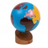 Globe Of The Continents: Gonzagarredi Colors Globe Of The Continents: Gonzagarredi Colors