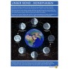Our Moon - Moon Phases - Poster 50 x 70 cm - German