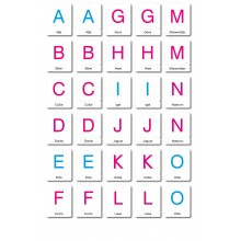 copy of Geometrische Formen - Klassifikationskarten - Englisch