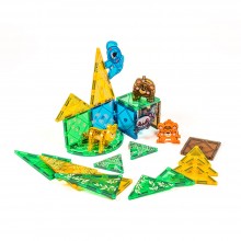 Magnetic building blocks jungle 38 pieces