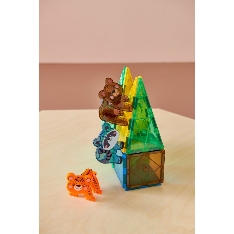 Magnetic building blocks jungle 38 pieces