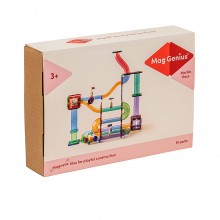 Magnetic marble run 91 pieces