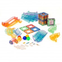 Magnetic marble run 91 pieces
