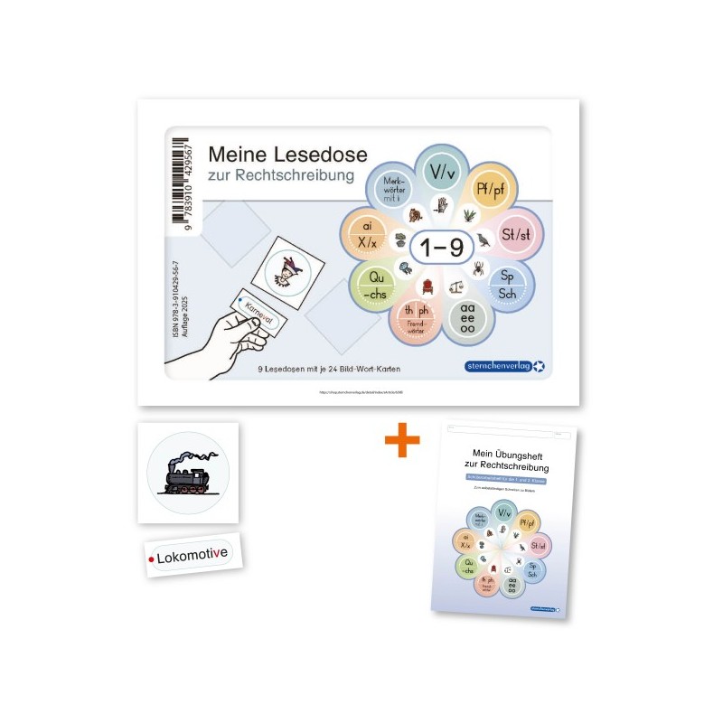 Meine Lesedosen zur Rechtschreibung 1-9 im Set Meine Lesedosen zur Rechtschreibung 1-9 im Set