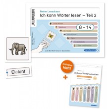 Ich kann Wörter lesen Teil 2 - Meine Lesedosen 8-14 im Set