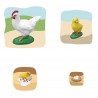 Huhn Wachstumspuzzle Huhn Wachstumspuzzle