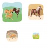 Pferd Familie Wachstumspuzzle Pferd Familie Wachstumspuzzle