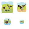 Gans Familie Wachstumspuzzle Gans Familie Wachstumspuzzle