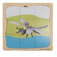 Libelle Wachstumspuzzle