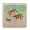 Tiger Familie Wachstumspuzzle Tiger Familie Wachstumspuzzle