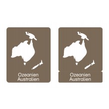 Klasifikačné karty - Zvieratá z Austrálie - Nemčina