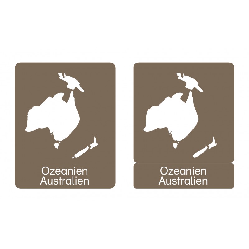 Klasifikačné karty - Zvieratá z Austrálie - Nemčina