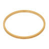 Hula hoop ring: transparent lacquered (30 cm)
