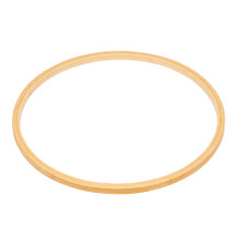 Hula-Hoop-Reifen: transparent lackiert (45 cm)