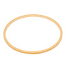 Hula-Hoop-Reifen: transparent lackiert (45 cm) Hula-Hoop-Reifen: transparent lackiert (45 cm)