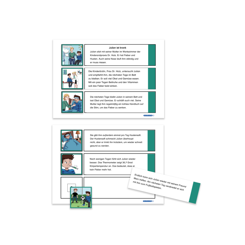 Bildergeschichten ordnen Teil 1