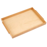 Simple wooden tray: large