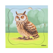 Wachstumspuzzle Eule