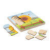 Wachstumspuzzle Sonnenblume