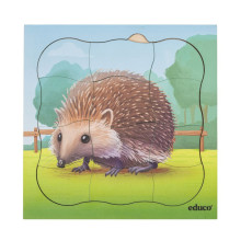 Wachstumspuzzle Igel