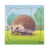 Wachstumspuzzle Igel