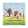 Growth puzzle cow