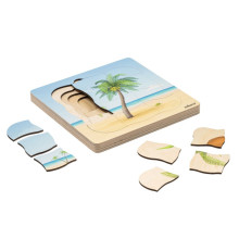 Wachstumspuzzle Kokospalme