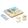 Growth puzzle coconut palm