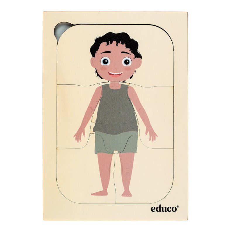 Wachstumspuzzle Menschlicher Körper - Junge