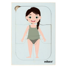 Growth Puzzle Human Body - Girls