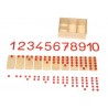 Numbers with buttons and placeholders + chips in box Numbers with buttons and placeholders + chips in box