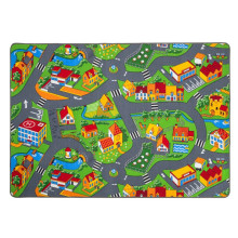 Traffic play mat - city