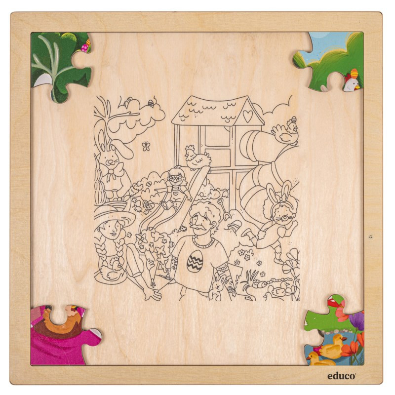 Puzzle Ostern feiern