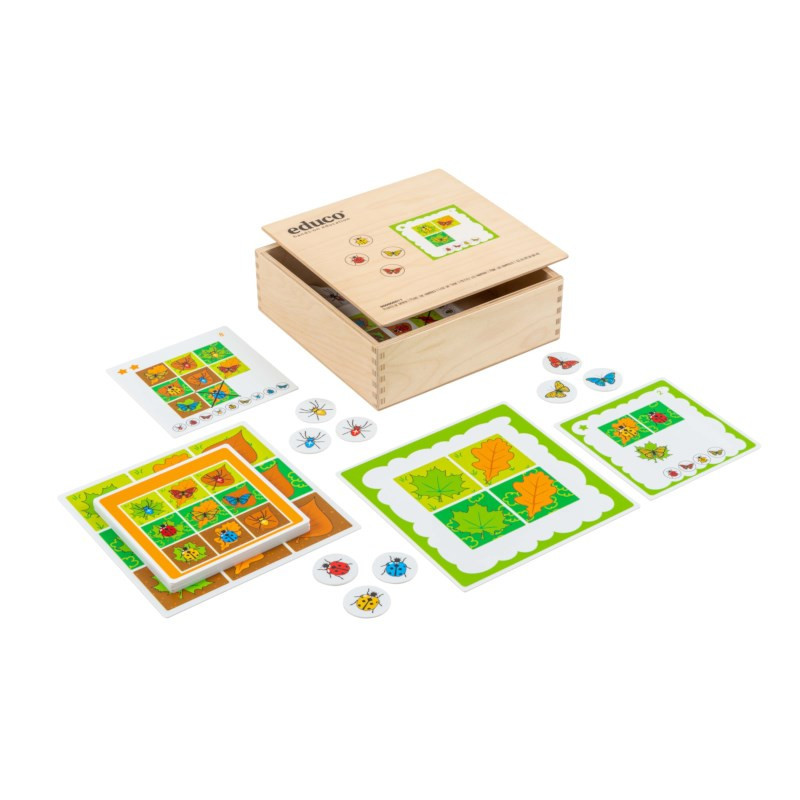 Denkquadrate – Platziere die Tiere