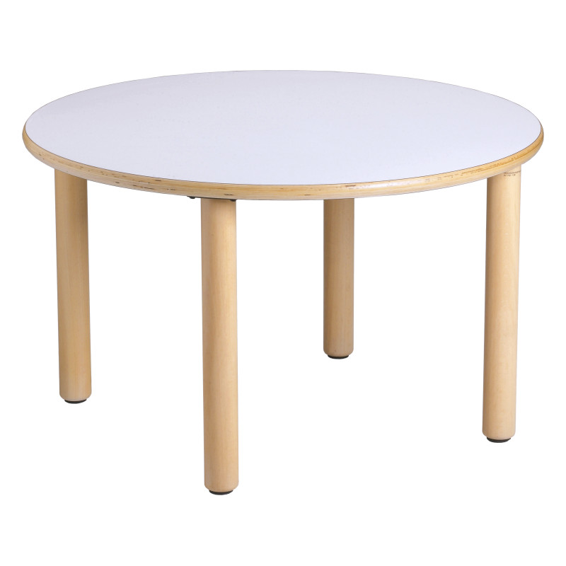 Round tabletop
