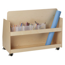 Rollwagen für Stifte und Papier