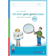 My Magnifying Reading Book 1 - I Can Read Very Precisely - Edition with Article Marking (DaZ)