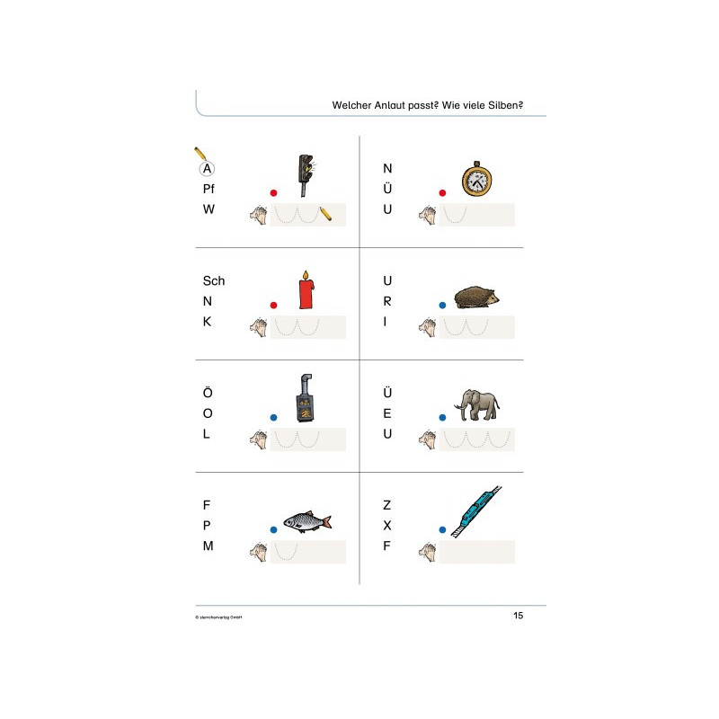 Mein Lupenleseheft 1 - Ich kann ganz genau lesen- Ausgabe mit Artikelkennzeichnung (DaZ)